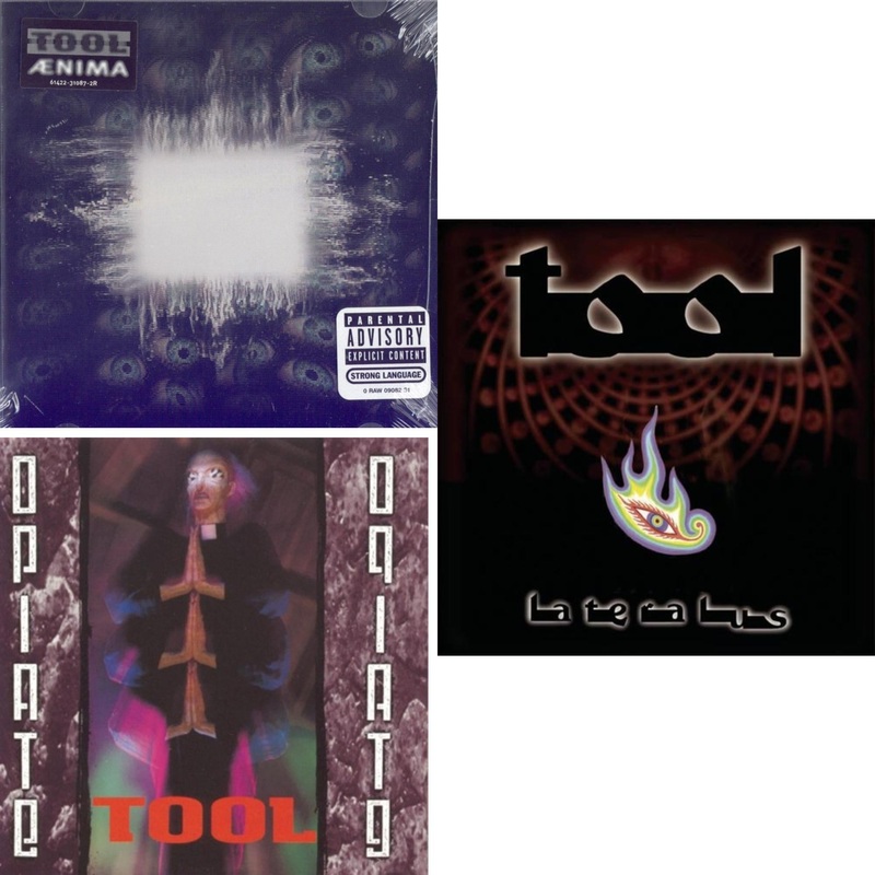 Tool – Aenima & Opiate Ep & Lateralus – CD Bundle