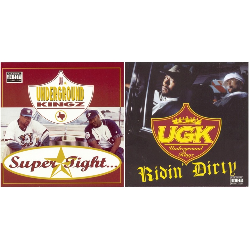 U.G.K. (Underground Kingz) – Super Tight & Ridin Dirty – CD Bundle