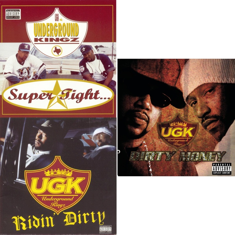 U.G.K. (Underground Kingz) – Super Tight & Ridin Dirty & Dirty Money – CD Bundle
