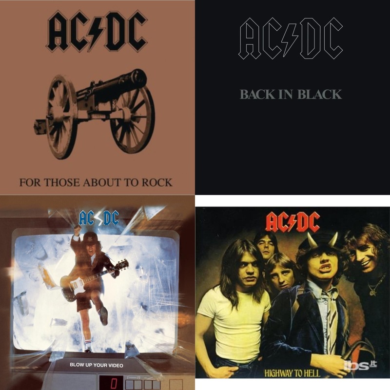 Ac/Dc – For Those About To Rock & Back In Black & Blow Up Your Video & Highway To Hell – CD Bundle