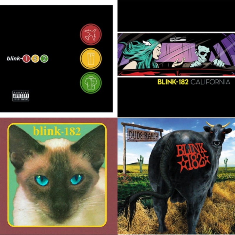 Blink-182 – Take Off Your Pants & Jacket & California (Deluxe/2LP/180G) & Cheshire Cat & Dude Ranch