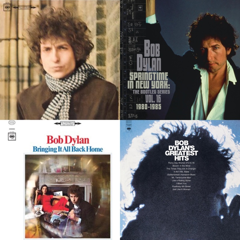 Bob Dylan – Blonde On Blonde & Springtime In New York: The Bootleg Series Vol. 16 (1980-1985) (2LP) & Bringing It All Back Home & Greatest Hits (150G/Dl Card)