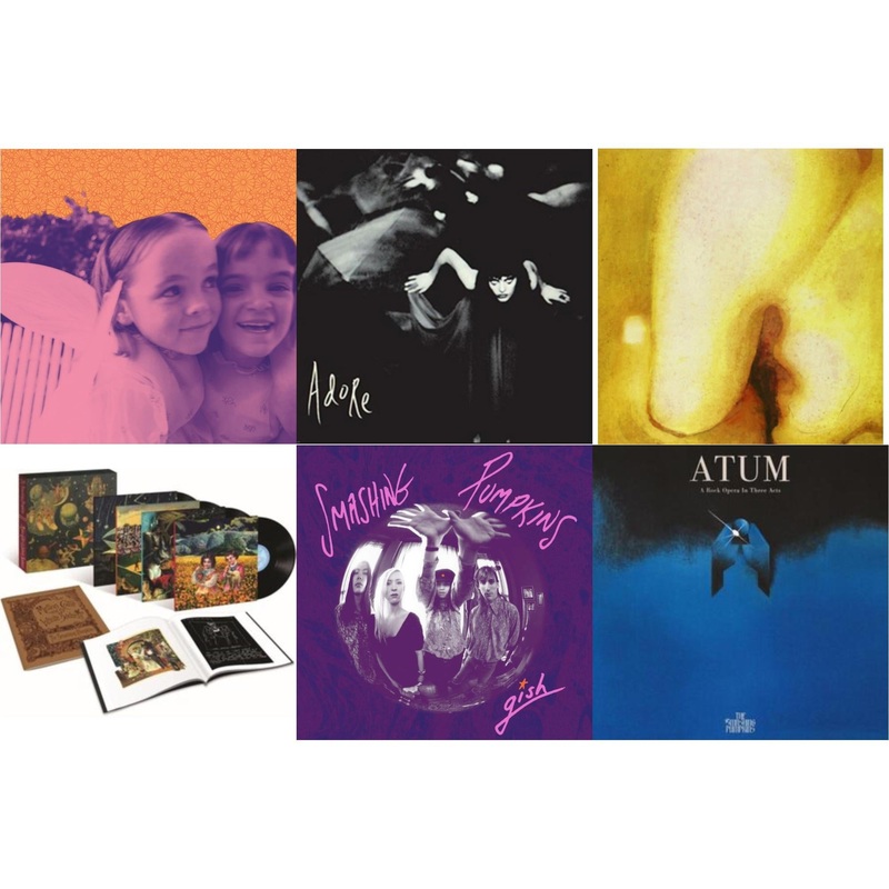 Smashing Pumpkins – Siamese Dream & Adore (2LP) & Pisces Iscariot & Mellon Collie & Infinite Sadness & Gish & Atum (4LP)