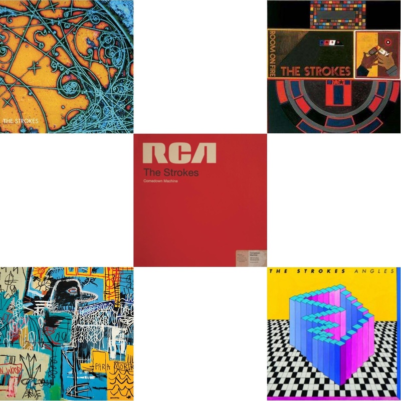 Strokes – Is This It & New Abnormal (180G/Clear Apet Slipcase/Dl Insert) & Comedown Machine & Room On Fire & Angles (Gatefold) – LP Vinyl Bundle
