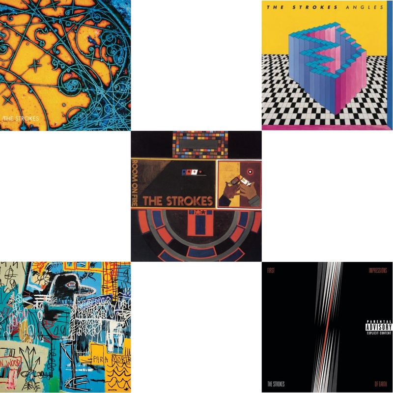 Strokes – Is This It & New Abnormal (Jewel Case/Clear Aprt O-Card With Print) & Room On Fire & Angles & First Impressions Of Earth – CD Bundle