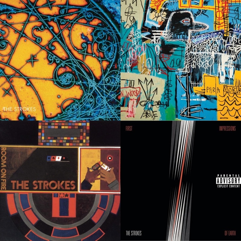 Strokes – Is This It & New Abnormal (Jewel Case/Clear Aprt O-Card With Print) & Room On Fire & First Impressions Of Earth – CD Bundle