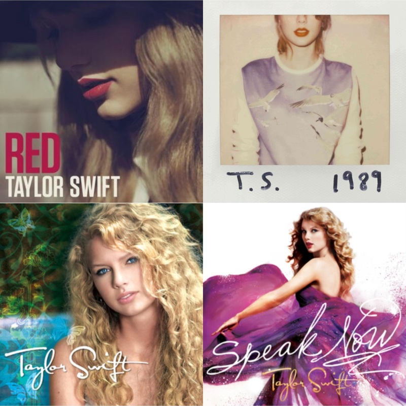 Taylor Swift – Red & 1989 & Taylor Swift & Speak Now – CD Bundle