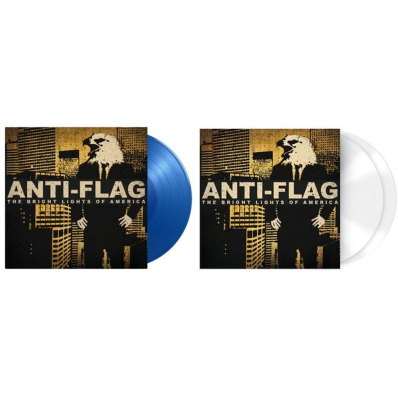 Anti-Flag – Bright Lights Of America (2LP/180G/Blue Vinyl) & Bright Lights Of America (2LP/180G/Solid White Vinyl)