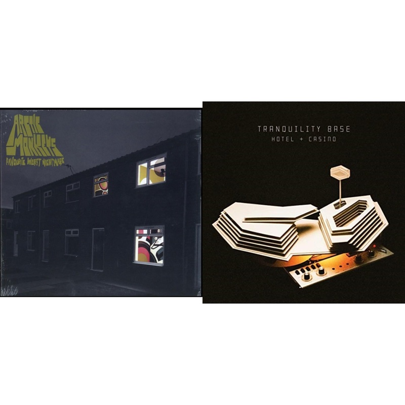 Arctic Monkeys – Favourite Worst Nightmare & Tranquility Base Hotel & Casino (Dl Card) – LP Vinyl Bundle