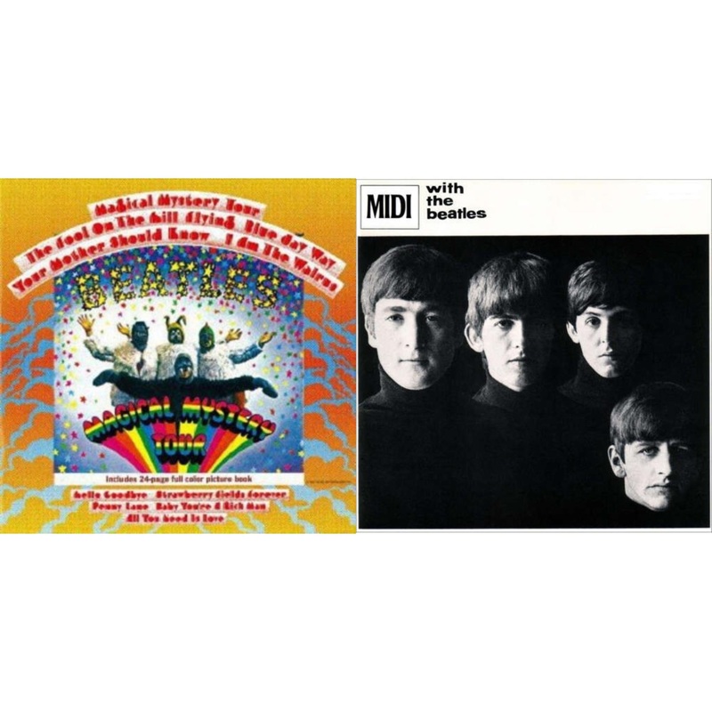 Beatles – Magical Mystery Tour & With The Beatles – LP Vinyl Bundle