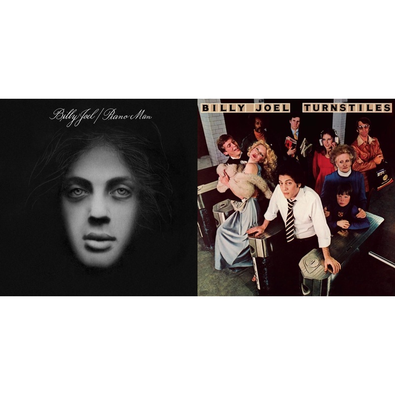 Billy Joel – Piano Man & Turnstiles – LP Vinyl Bundle