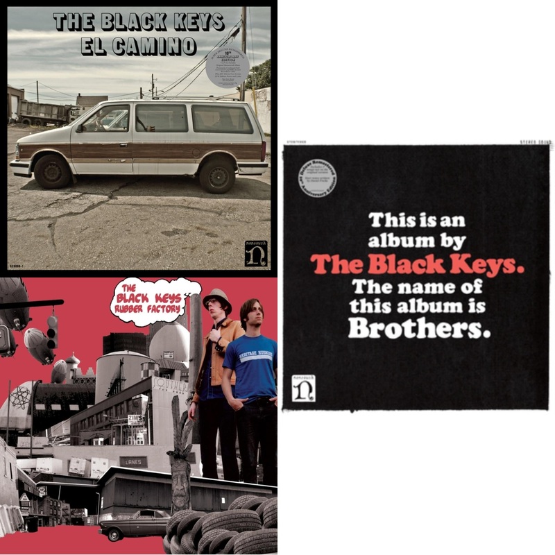 Black Keys – El Camino (10Th Anniversary Deluxe Edition/3LP) & Rubber Factory & Brothers (Deluxe Remastered Anniversary Edition)