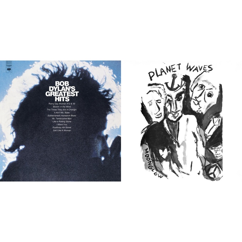Bob Dylan – Greatest Hits (150G/Dl Card) & Planet Waves (150G LP Vinyl/Dl)