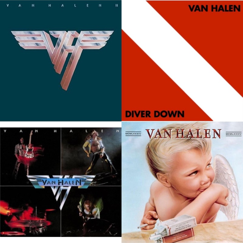 Van Halen – Van Halen Ii (180G/Remastered) & Diver Down & Van Halen (Digitally Remastered) & 1984 – LP Vinyl Bundle