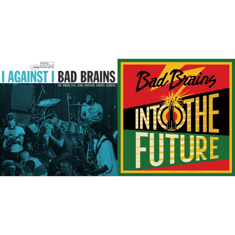 Bad Brains – I Against I – Punk Note & Into The Future (Green, Yellow, Red Splatter LP Vinyl)