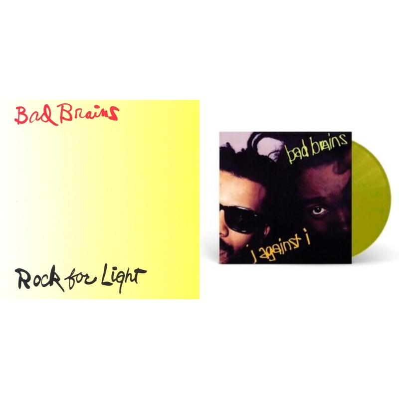 Bad Brains – Rock For Light (Burnt Orange LP Vinyl) & I Against I (Plutonium LP Vinyl)