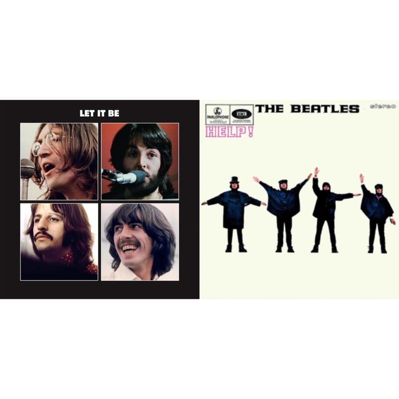 Beatles – Let It Be Special Edition & Help – LP Vinyl Bundle