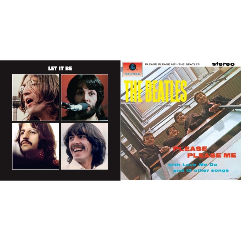 Beatles – Let It Be Special Edition & Please Please Me – LP Vinyl Bundle