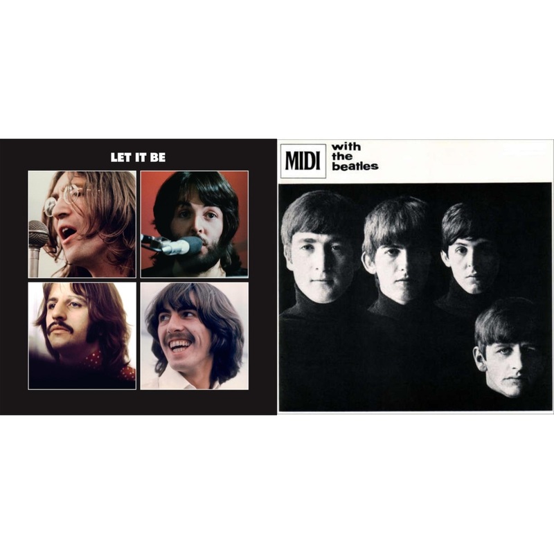 Beatles – Let It Be Special Edition & With The Beatles – LP Vinyl Bundle