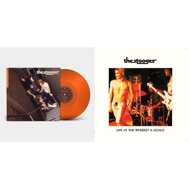 Stooges – Now Playing (Orange LP Vinyl) & Live At Whiskey A Gogo (White LP Vinyl)