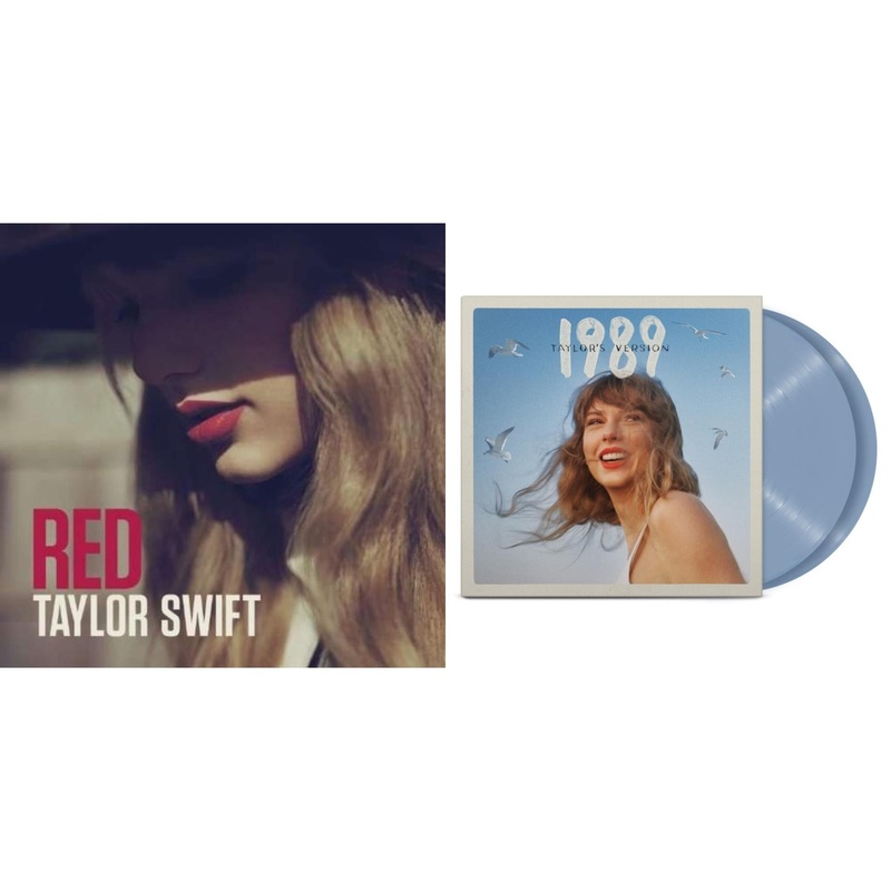 Taylor Swift – Red & 1989 (Taylor’s Version) (2LP/Crystal Skies Blue Vinyl)