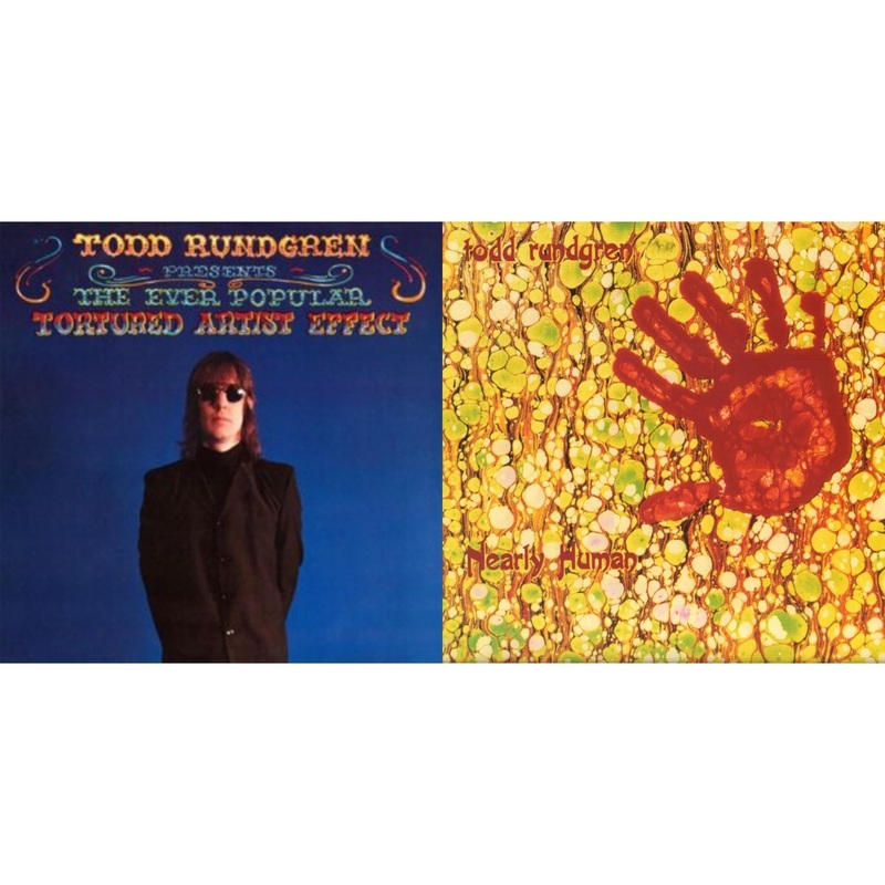 Todd Rundgren – Ever Popular Tortured Artist Effect (180G/Limited Edition/Gatefold Cover) & Nearly Human (180G/Translucent Yellow LP Vinyl/Limited Tour Edition)