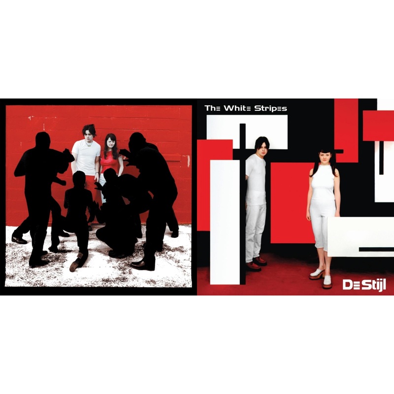 White Stripes – White Blood Cells (Reissue) & De Stijl – LP Vinyl Bundle
