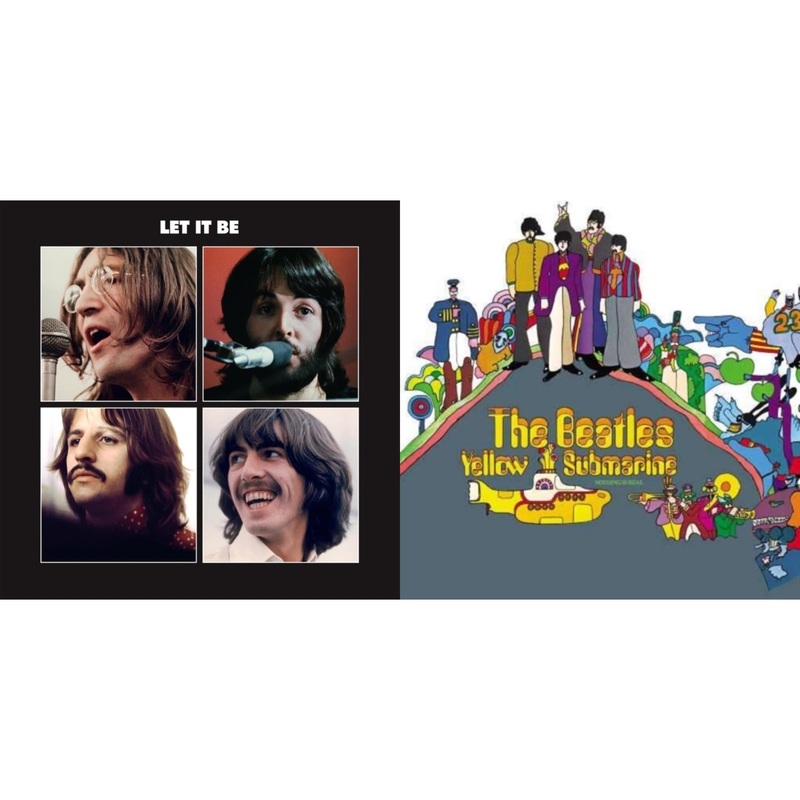 Beatles – Let It Be Special Edition & Yellow Submarine – LP Vinyl Bundle