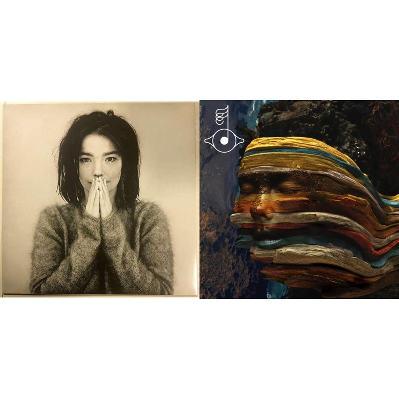 Bjork – Debut & Bastards: Remix – LP Vinyl Bundle
