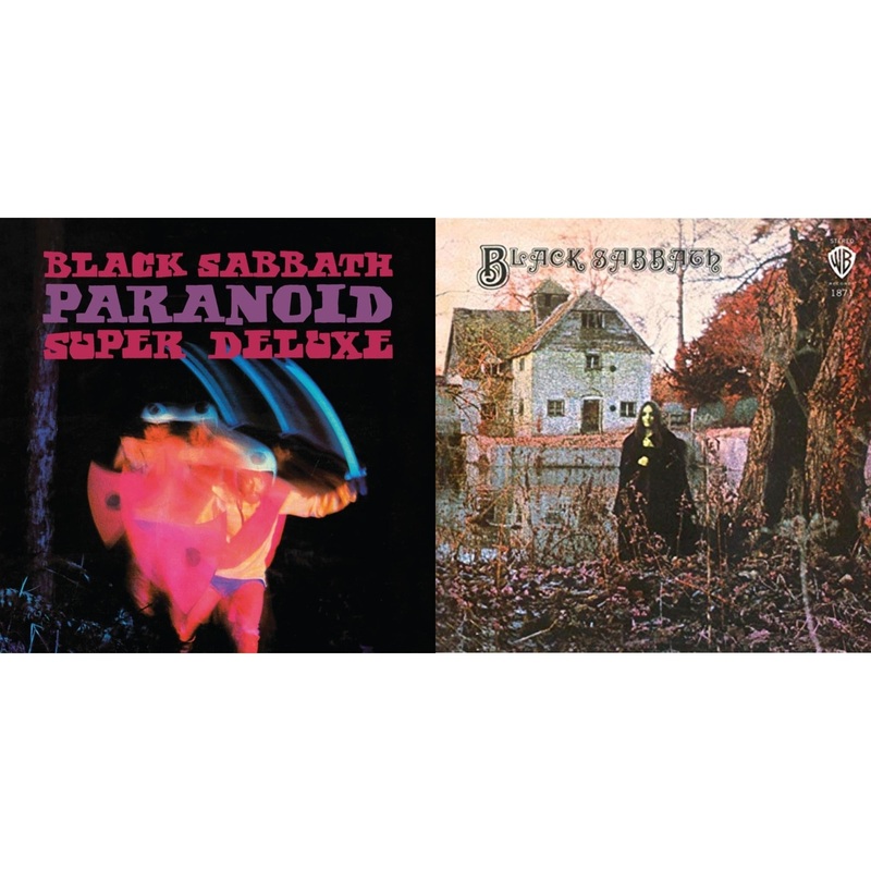 Black Sabbath – Paranoid (Deluxe Edition) & Black Sabbath (180G) – LP Vinyl Bundle
