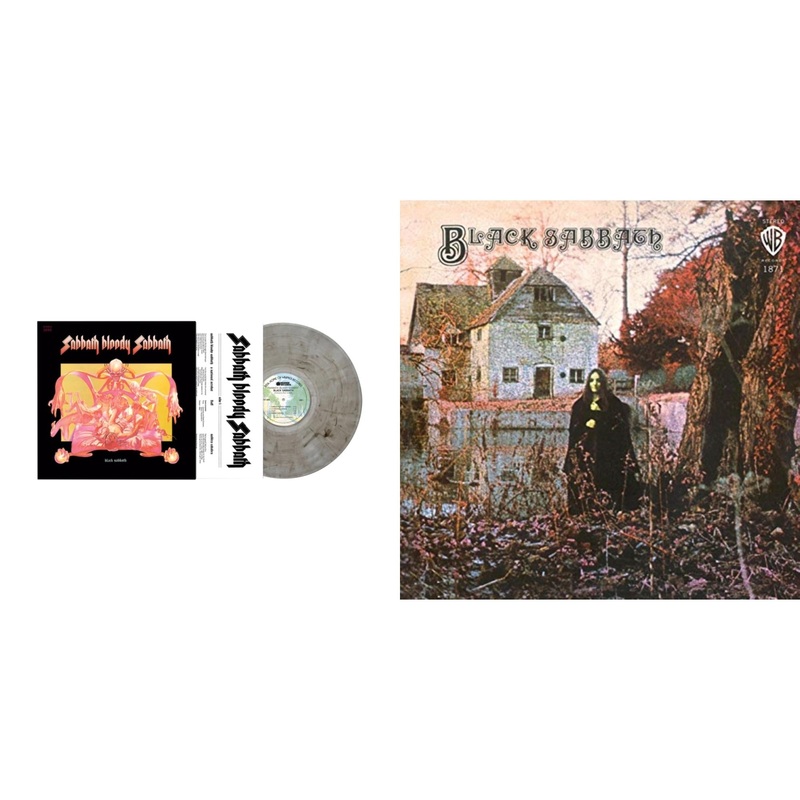 Black Sabbath – Sabbath Bloody Sabbath (Smoky LP Vinyl) (Syeor) & Black Sabbath (180G)