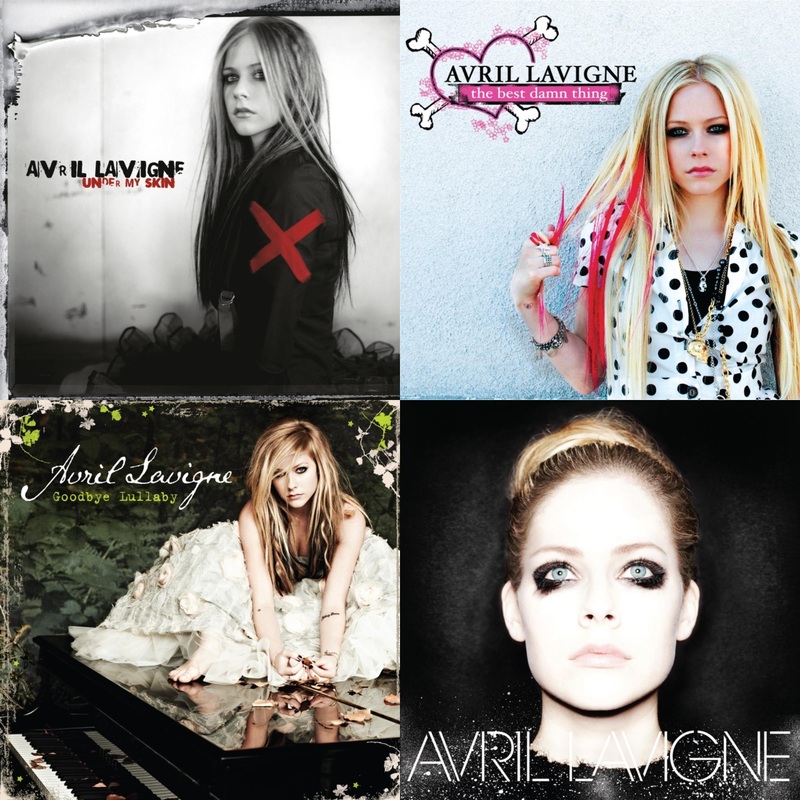 Avril Lavigne – Under My Skin & Best Damn Thing (2LP) & Goodbye Lullaby (2LP) & Avril Lavigne (2LP)