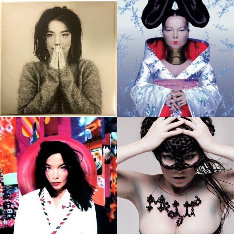 Bjork – Debut & Homogenic & Post & Medulla – LP Vinyl Bundle
