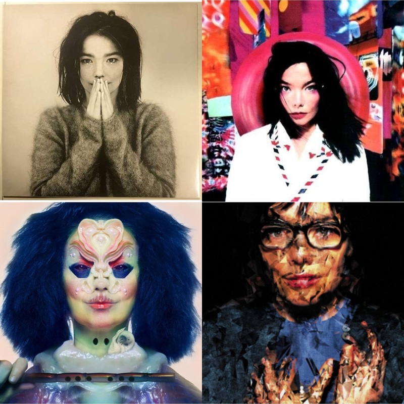 Bjork – Debut & Post & Utopia & Selma Songs – LP Vinyl Bundle