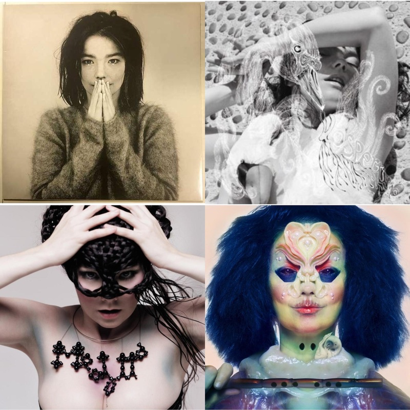 Bjork – Debut & Vespertine & Medulla & Utopia – LP Vinyl Bundle