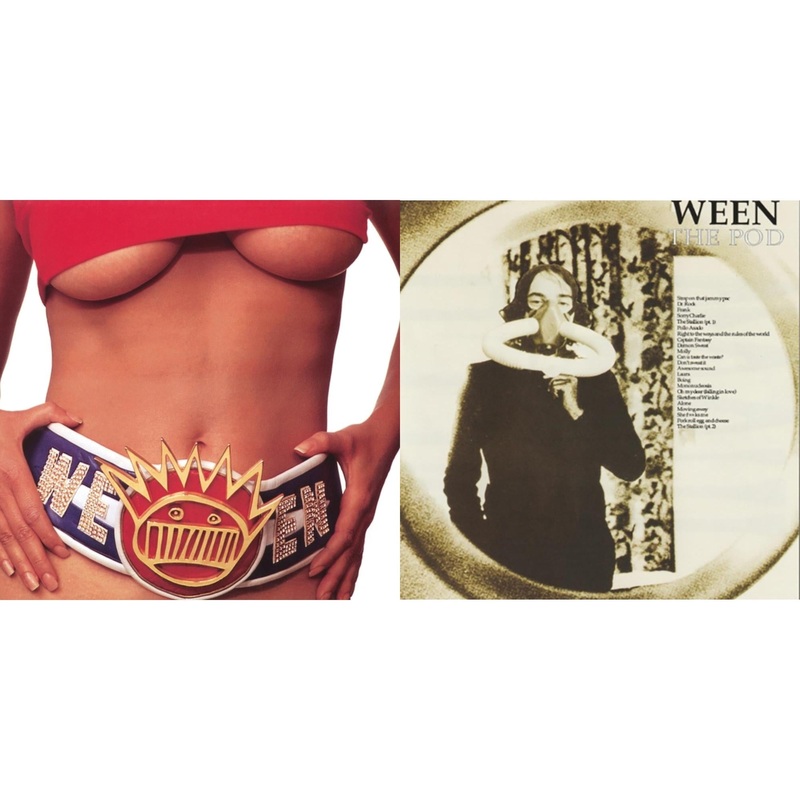 Ween – Chocolate & Cheese(3LP) & Pod (Fuscus (Brown & Cream Vinyl) Edition) (2LP)