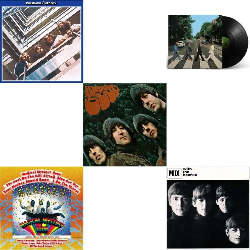 Beatles – Beatles 1967-1970 (2023 Edition) (Half-Speed) (3LP) & Magical Mystery Tour & Rubber Soul & Abbey Road Anniversary & With The Beatles