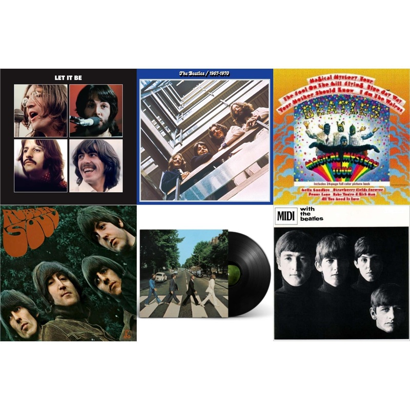 Beatles – Let It Be Special Edition & Beatles 1967-1970 (2023 Edition) (Half-Speed) (3LP) & Magical Mystery Tour & Rubber Soul & Abbey Road Anniversary & With The Beatles