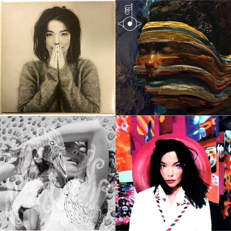 Bjork – Debut & Bastards: Remix & Vespertine & Post – LP Vinyl Bundle