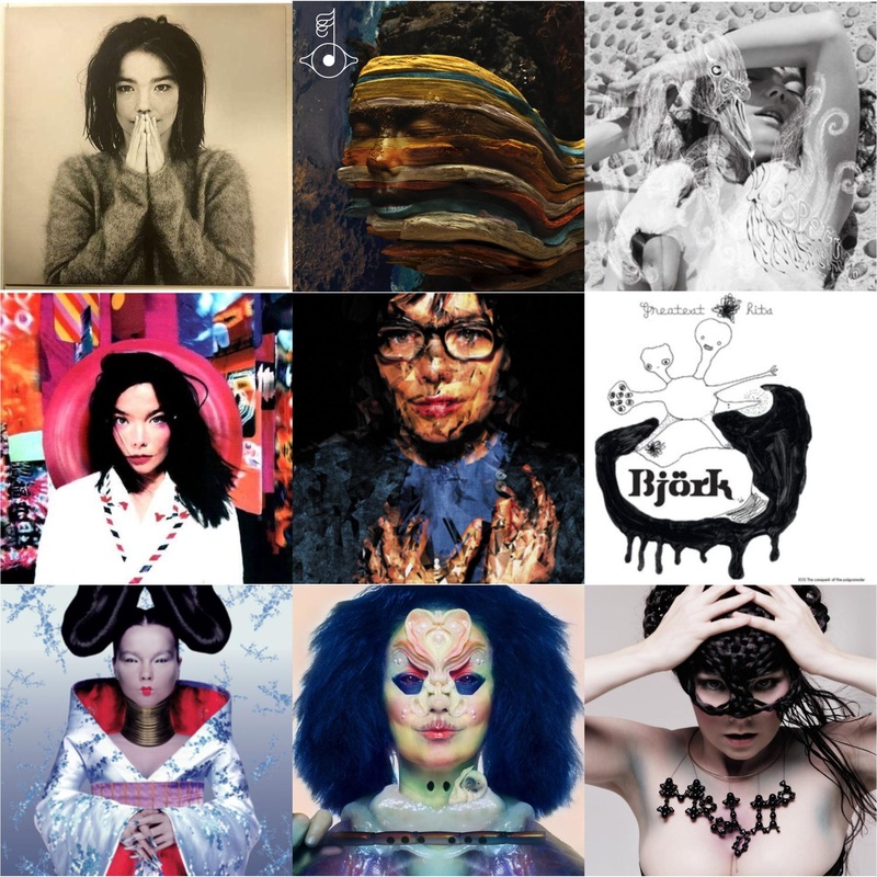 Bjork – Debut & Bastards: Remix & Vespertine & Post & Selma Songs & Greatest Hits & Homogenic & Utopia & Medulla – LP Vinyl Bundle