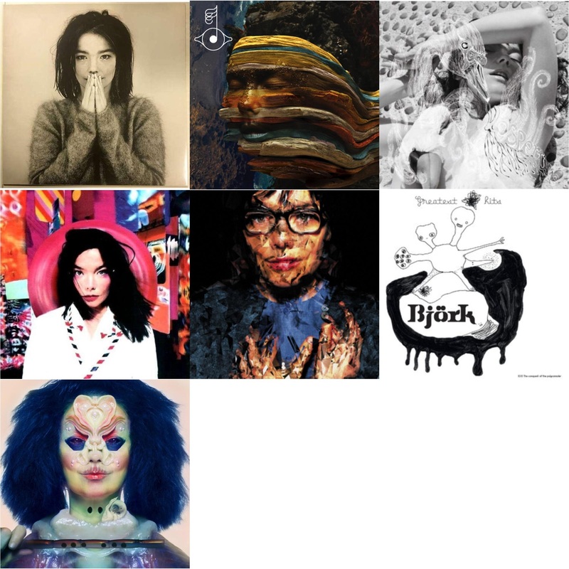 Bjork – Debut & Bastards: Remix & Vespertine & Post & Selma Songs & Greatest Hits & Utopia – LP Vinyl Bundle