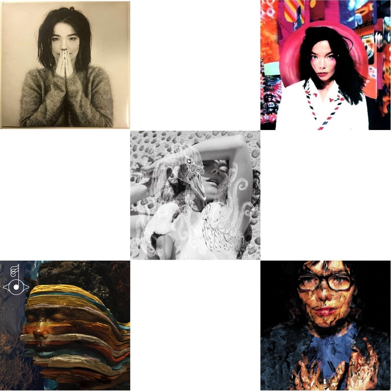 Bjork – Debut & Bastards: Remix & Vespertine & Post & Selma Songs – LP Vinyl Bundle