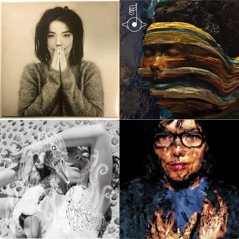 Bjork – Debut & Bastards: Remix & Vespertine & Selma Songs – LP Vinyl Bundle