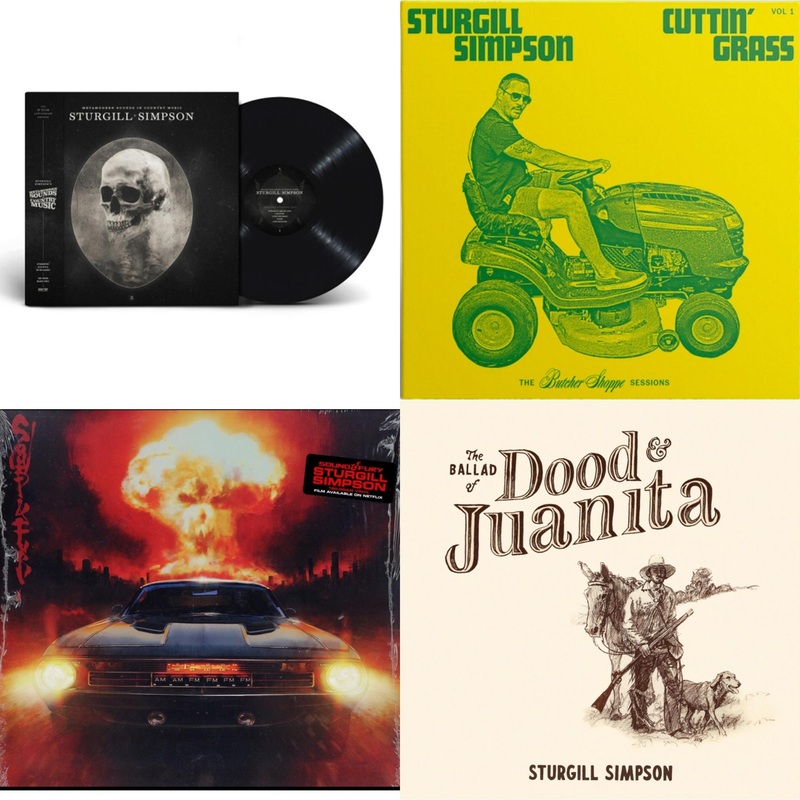 Sturgill Simpson – Metamodern Sounds In Country Music 10 Year Anniversary Edition (180G) & Cuttin’ Grass (2LP) & Sound & Fury & Ballad Of Dood & Juanita