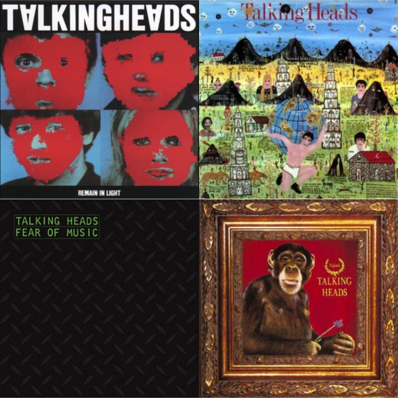 Talking Heads – Remain In Light & Little Creatures & Fear Of Music & Naked – LP Vinyl Bundle