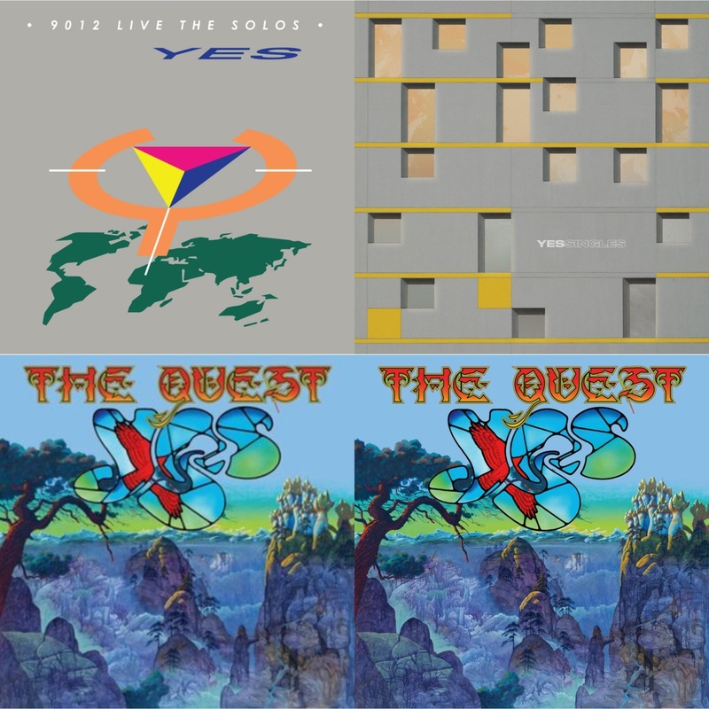 Yes – 9012Live – The Solos (180G/Limited Edition) & Yessingles (Yellow/Orange/Black Splatter LP Vinyl) (Rocktober) & Quest (2LP/2CD) & Quest (2LP/2CD/Sky Blue Vinyl) (I)