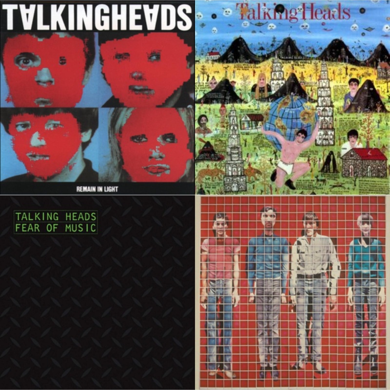 Talking Heads – Remain In Light & Little Creatures & Fear Of Music & More Songs About Buildings & Food – LP Vinyl Bundle