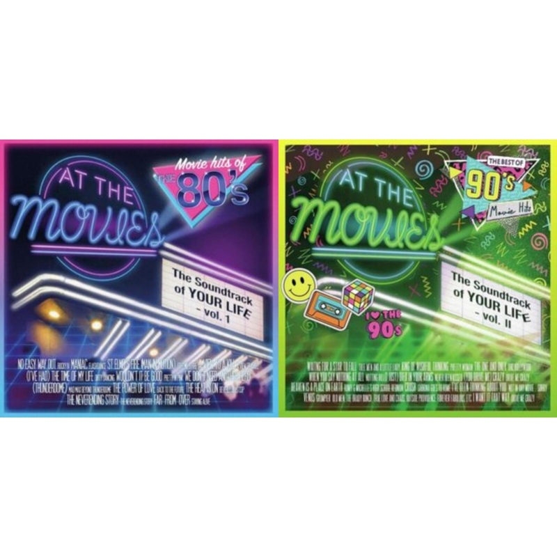 At The Movies – Soundtrack Of Your Life – Vol. 1 & Soundtrack Of Your Life – Vol. 2 – LP Vinyl Bundle