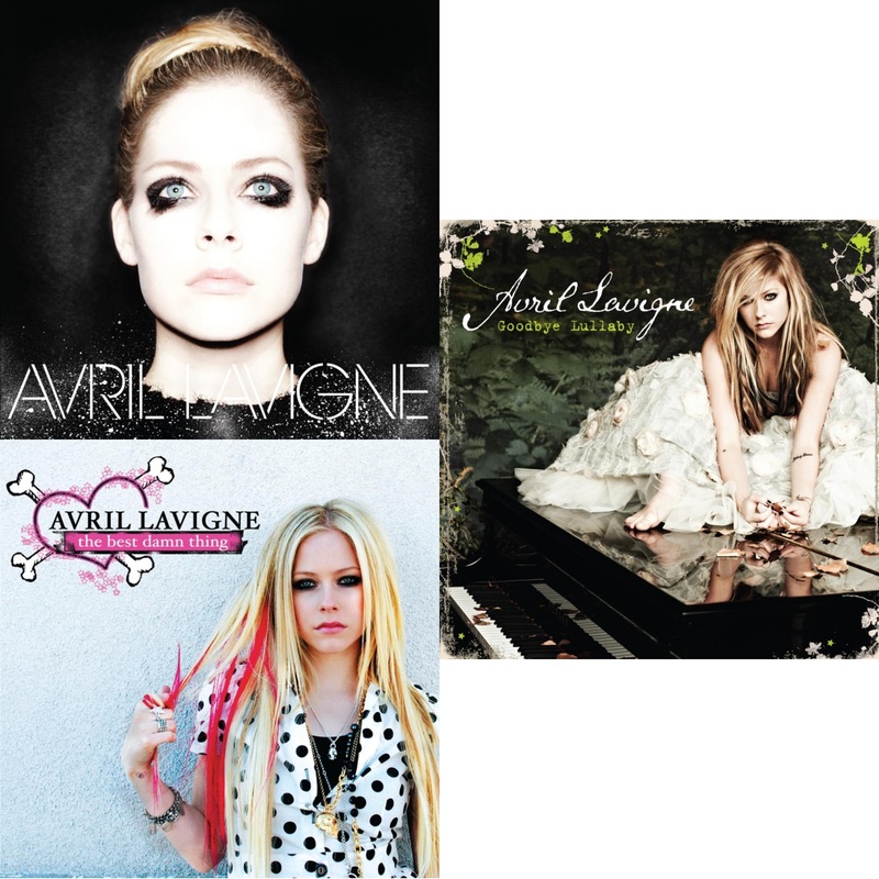 Avril Lavigne – Avril Lavigne (2LP) & Best Damn Thing (2LP) & Goodbye Lullaby (2LP)