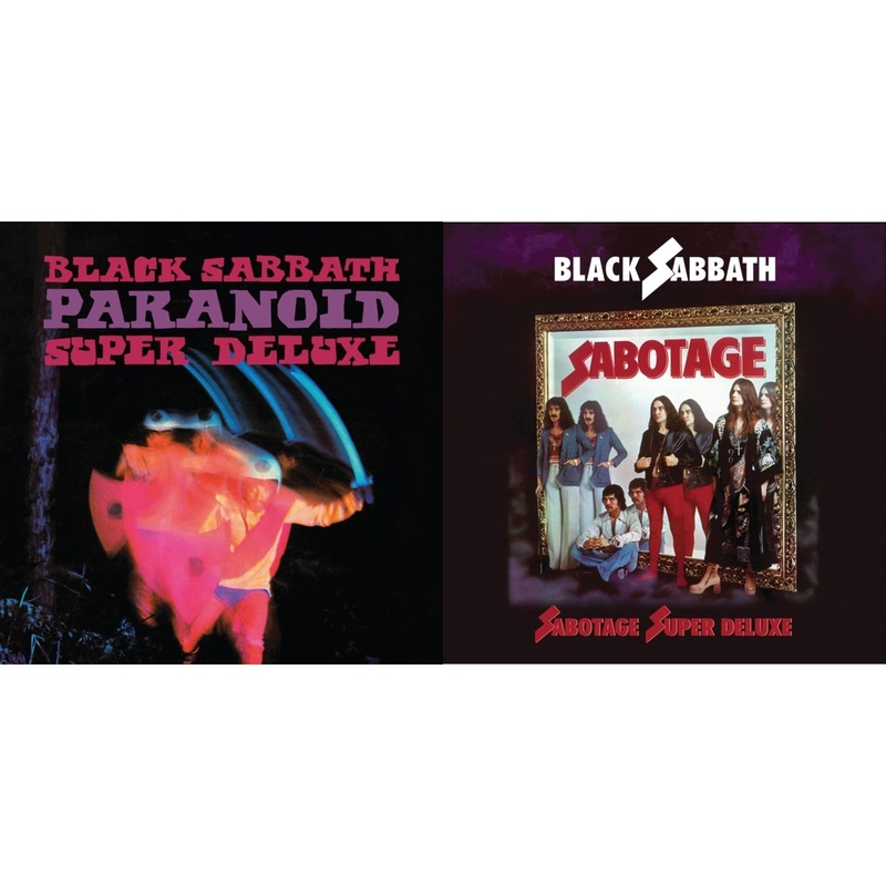 Black Sabbath – Paranoid (Deluxe Edition) & Sabotage (Super Deluxe Edition/4LP/7Inch)